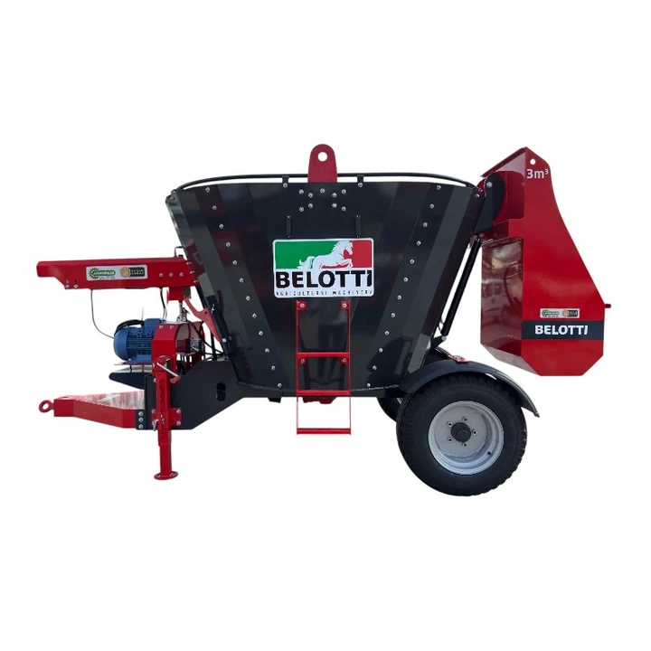 Belotti Karmator 380 Volt Elektrikli ve Şaftlı Yem Karma Makinesi-3 m³ ürün görseli