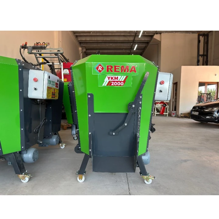 Rema YKM2000 Elektrikli Yem Karma Makinesi–2 m³-Çift Motor ürün görseli